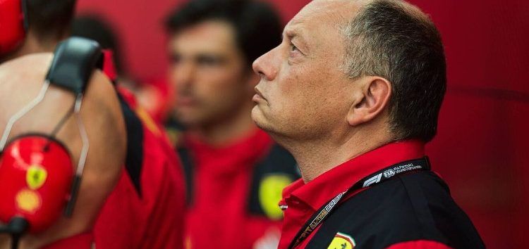 Fréderic Vasseur no está contento con su año al frente de Ferrari