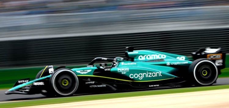Stroll pruebas nuevas piezas de Aston Martin en los libres de Australia