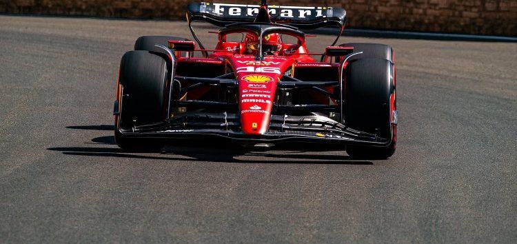 Charles Leclerc se lleva la pole en una apretadísima clasificación en las calles de Bakú