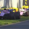 Un accidente entre ambos Alpine deja a Pierre Gasly y Esteban Ocon fuera de juego