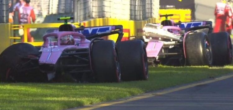 Un accidente entre ambos Alpine deja a Pierre Gasly y Esteban Ocon fuera de juego