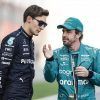 Russell, frustrado tras ver el alerón trasero de Alonso durante toda la carrera de Jeddah