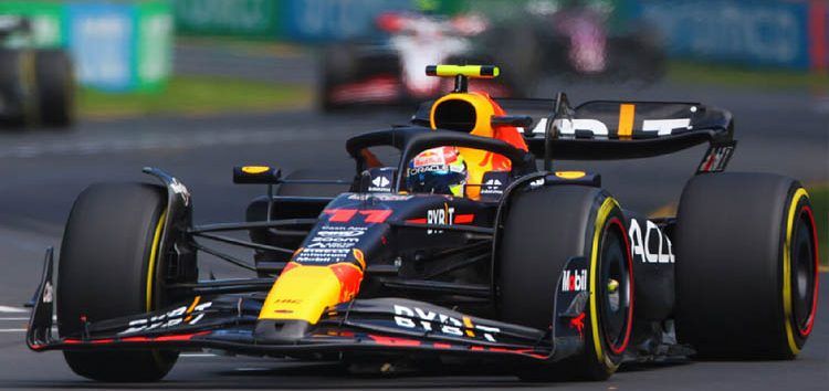 Sergio Pérez se queja de falta de visibilidad en la carrera de Australia