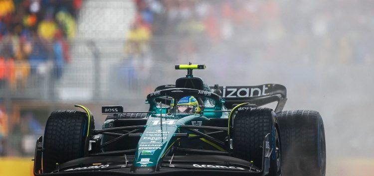 Fernando Alonso, satisfecho con su tercer puesto en el Gilles Villeneuve: «Mañana tenemos una oportunidad»