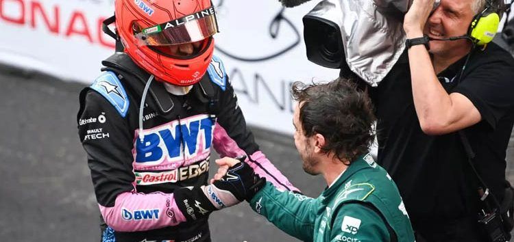 Ocon se rinde ante Alonso: «Está claro que es uno de los mejores de la historia»