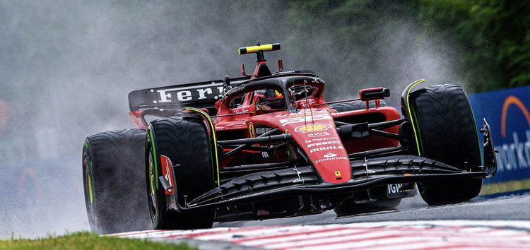 Carlos Sainz espera un gran potencial de Ferrari en Hungría: «Hay margen de mejora»