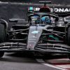George Russell lidera unos lluviosos Libres 1 con Sergio Pérez terminando en el muro