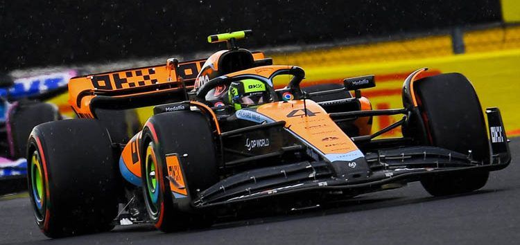 Norris brilla para clasificar 3º pero está decepcionado: «He cometido errores que me costaron la pole»