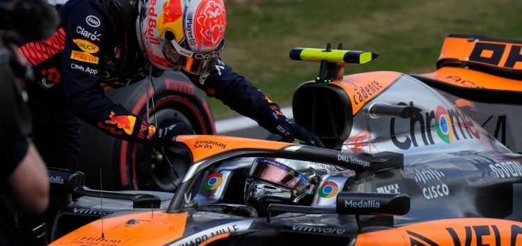 A Max Verstappen le sorprendió el ritmo de McLaren en Silverstone