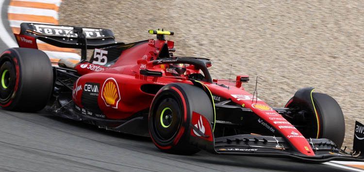 Ferrari fue el sexto equipo en Zandvoort, asegura Carlos Sainz