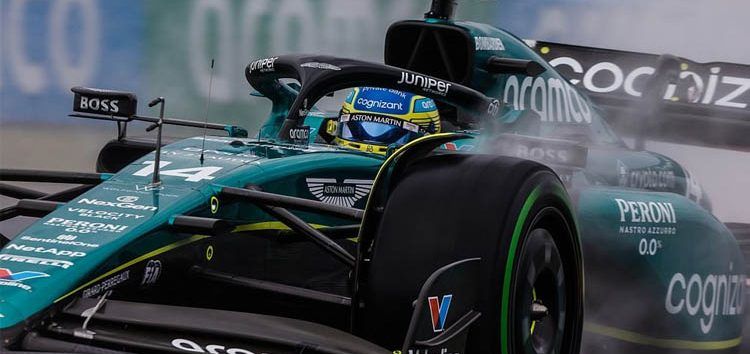 Alonso vuelve al podio y termina 2º en Zandvoort: «El coche ha volado hoy»