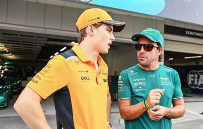 Oscar Piastri, alucinado con Fernando Alonso: “El maestro del caos”
