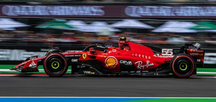 Libres muy complicados para Carlos Sainz en México: «Hemos sufrido»