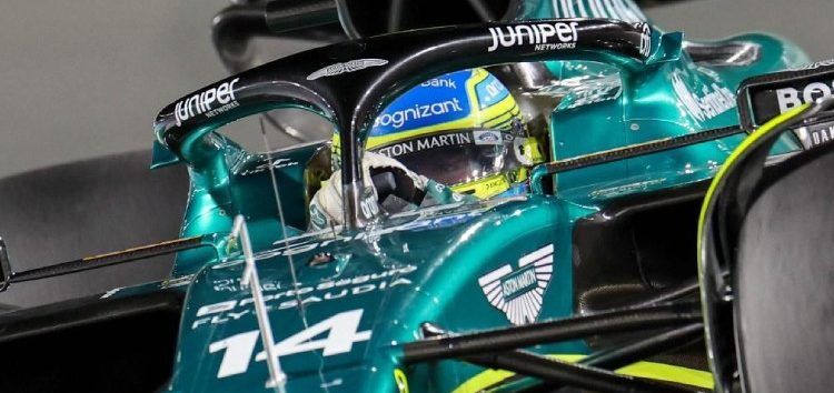 Alonso se quemó con el asiento del Aston Martin AMR23 en Qatar