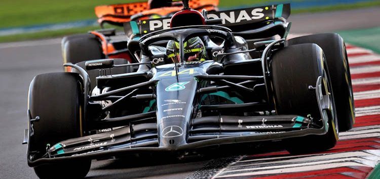 Hamilton apunta al top-3 en México pese a un viernes complicado: «Hay rendimiento»