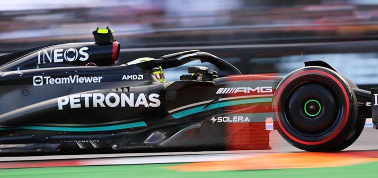El nuevo fondo plano del Mercedes W14 no funciona, confirma Lewis Hamilton