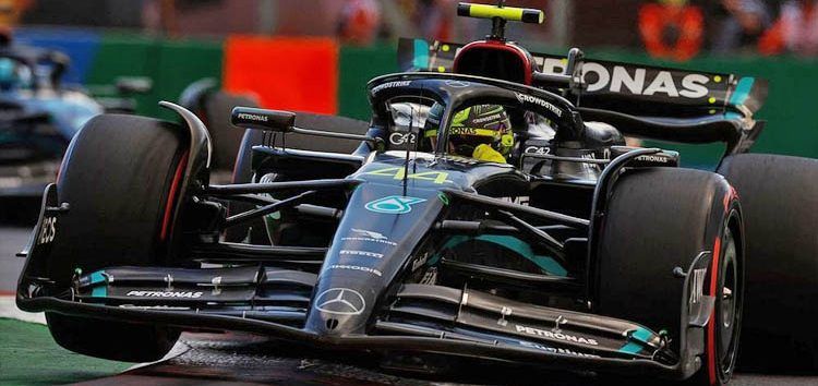 Infierno para Lewis Hamilton en la clasificación de México: «Pilotar este coche ha sido una pesadilla»