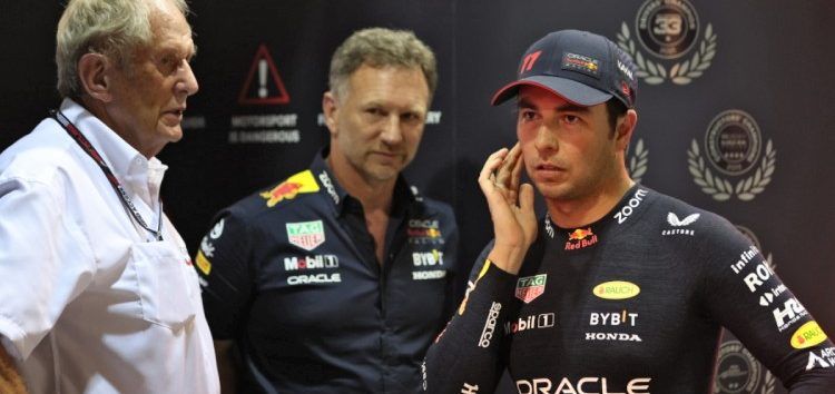 Helmut Marko comienza a enseñarle la puerta de Red Bull a Sergio Pérez