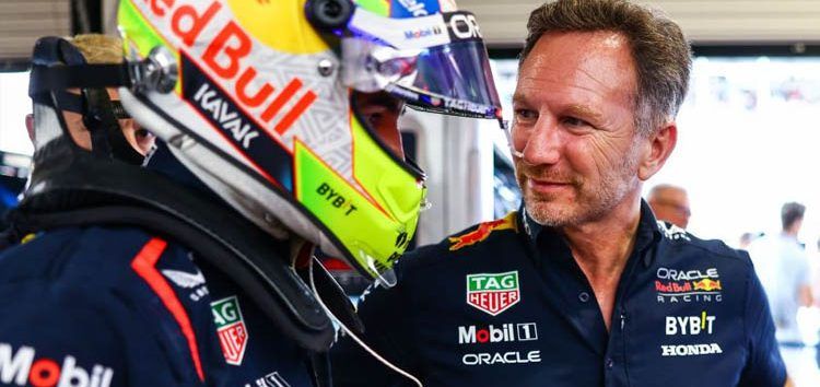 Christian Horner da la cara por Sergio Pérez
