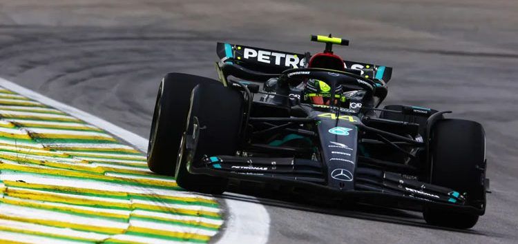 Lewis Hamilton cree que la lluvia no les ayudó en la clasificación de Brasil