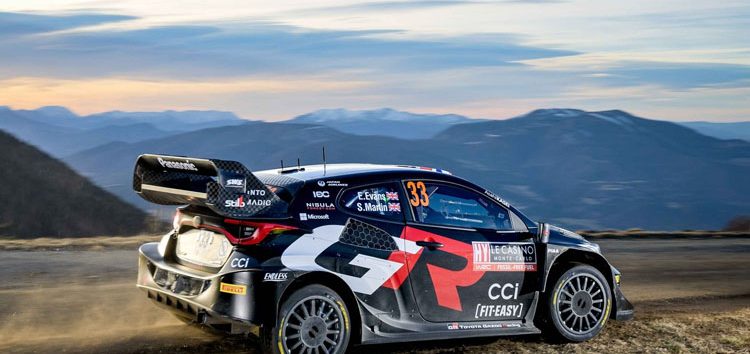 Rally Montecarlo 2024: Ogier vuela pero Evans mantiene el liderato