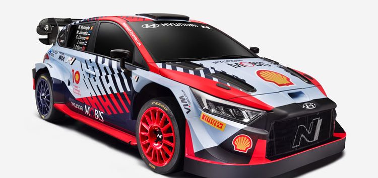 Hyundai presenta su i20 Rally1 para la temporada 2024 del WRC