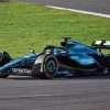 En imágenes, ¡el Aston Martin AMR24 se estrena rodando en Silverstone!