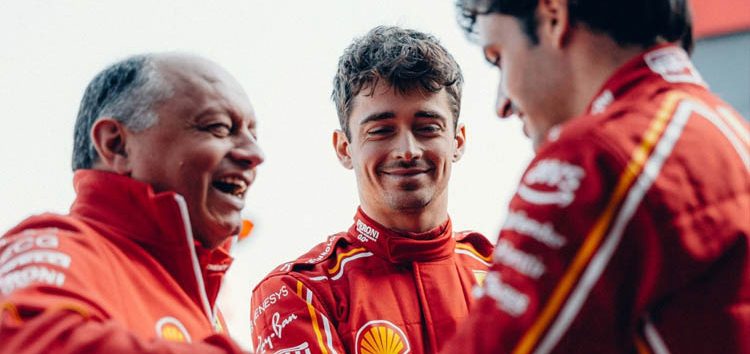 Vasseur relaja las tensiones que hay entre Sainz y Leclerc