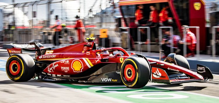Carlos Sainz celebra una gran virtud que tiene el Ferrari SF-24