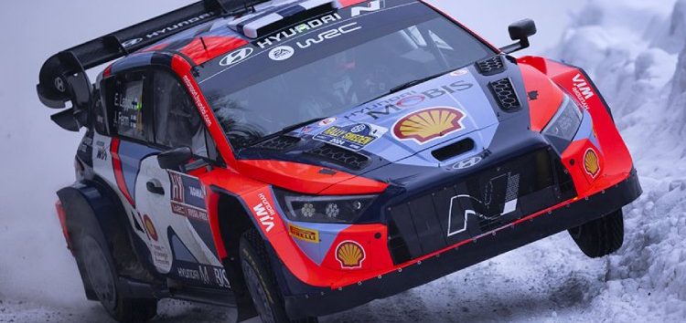 Rally de Suecia 2024: Lappi lidera el shakedown en su vuelta al i20 Rally1