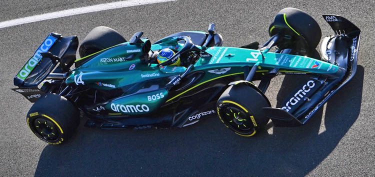 Fernando Alonso, satisfecho con el rendimiento de Aston Martin en Australia