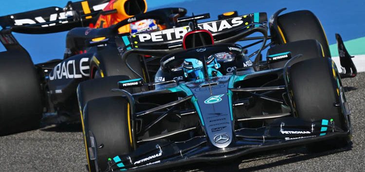 Mercedes todavía se ve por detrás de McLaren y Max Verstappen
