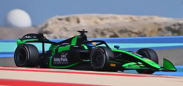Zane Maloney comanda el segundo día de rodaje para la Fórmula 2 en Baréin