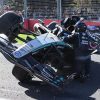 Russell reconoce que "iba mirando el volante" en su accidente con Alonso
