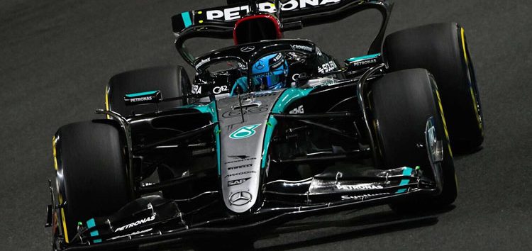 Russell, el lado positivo de Mercedes en los Libres de Jeddah: «No estamos muy seguros de dónde estamos»