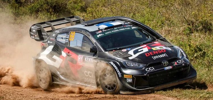 Rally Safari 2024: Kalle Rovanperä comienza mandando en el shakedown