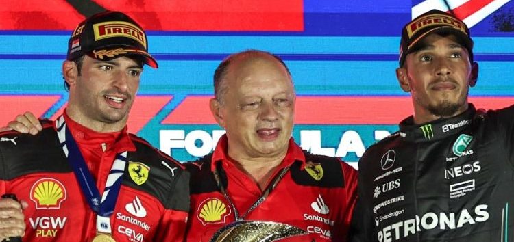 Vasseur desvela la reacción de Sainz al comunicarle su despido de Ferrari