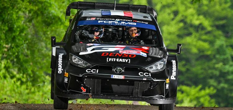 Rally de Croacia 2024: Sébastien Ogier reaparece liderando el shakedown