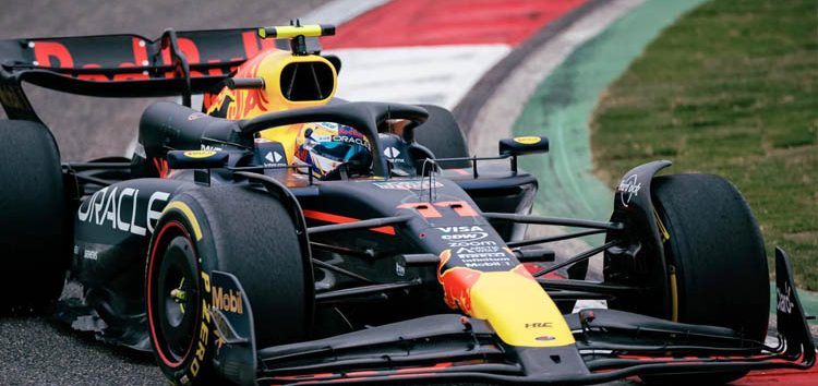 Sergio Pérez pesca un podio en la sprint de China: «Contento con el resultado»