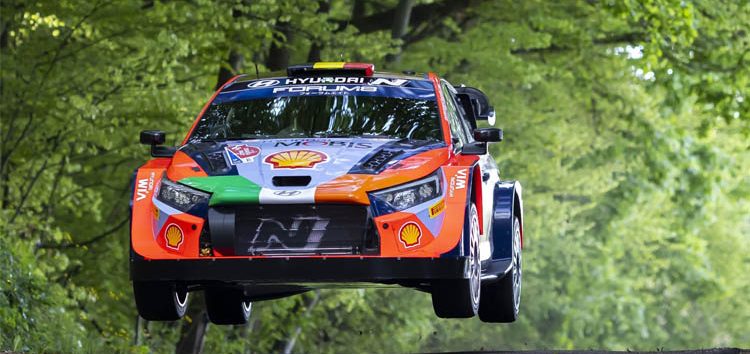 Rally de Croacia 2024: Neuville termina el viernes líder y empatado con Evans