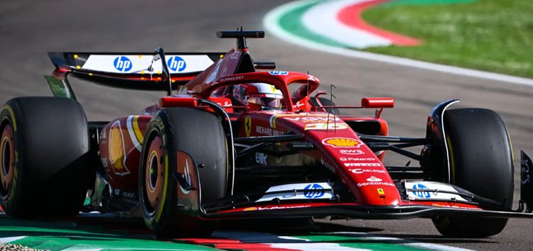 Leclerc, insatisfecho con su clasificación en Imola: «No estoy contento»