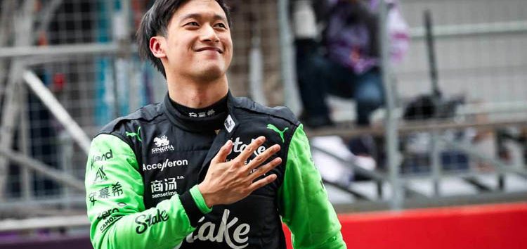 Guanyu Zhou se ve con altas posibilidades de volver a ser titular en la Fórmula 1