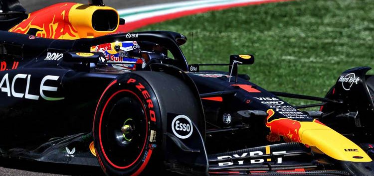 Verstappen sorprende al conseguir la pole en Imola: «No me lo esperaba»