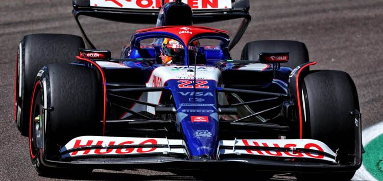 Tsunoda autocrítico pese a brillar en la clasificación de Imola: «La vuelta de Q3 no ha sido increíble»