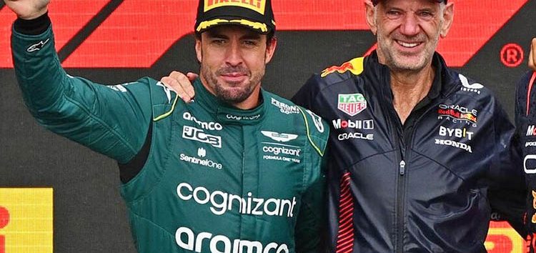 Fernando Alonso: «Pilotar un coche de Newey es algo muy especial»