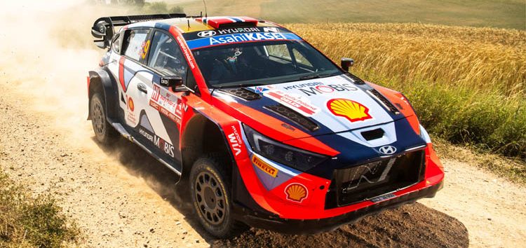 Rally de Polonia 2024: Andreas Mikkelsen terminó el viernes como líder