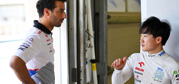 Ricciardo expone sus frustrantes dificultades para mantener el ritmo de Tsunoda