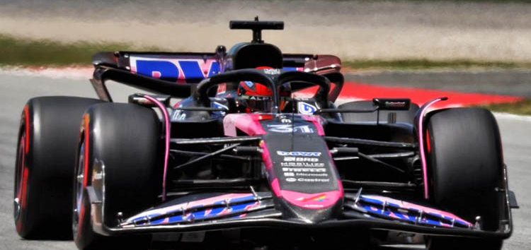 Ocon no esconde su sorpresa ante el gran ritmo de Alpine en Barcelona