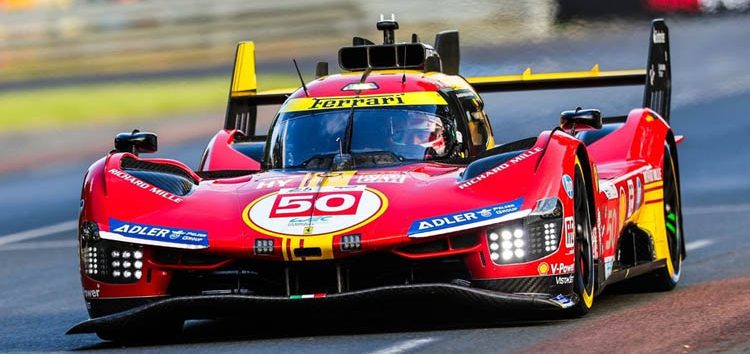 Ferrari presenta su candidatura a la Hyperpole de Le Mans liderando los FP3