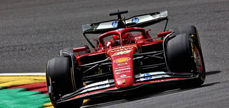 Leclerc no puede defender la pole y termina 4º en Bélgica: «Simplemente nos faltaba velocidad»